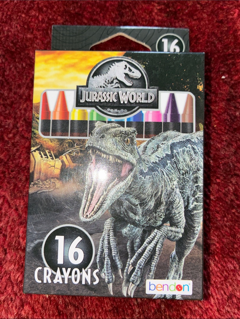 Jurassic World 16-Count Crayons - Multicolor